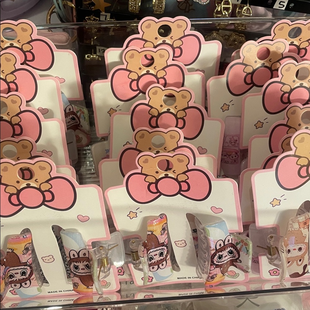 💕Labubu Hair Clips💕